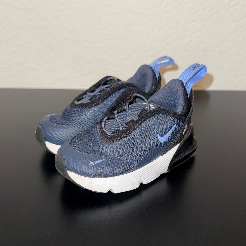 Nike Air Max 270 Navy and Black Toddler Sneaker